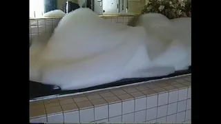 Kenya Takes a Fully Clothed Bubble Bath