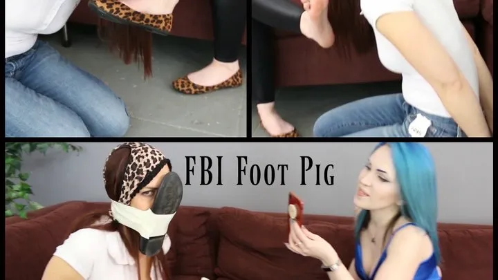 FBI Foot Pig with Vonka and Cali