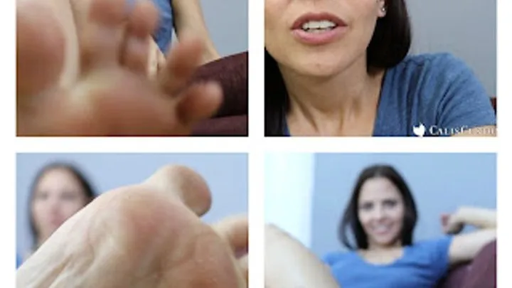 Gentle Giant Feet: Cali Logan finds a tiny and keeps him as a little foot slave