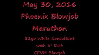 31yo White Consultant with 8in Dick CFNM Blowjob-Entire Clip