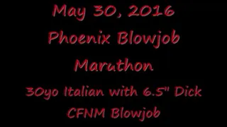 30yo Italian wit 6.5in Dick CFNM Blowjob-Entire Clip