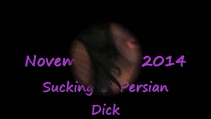 Facial From Juicy 8" Persian Dick- Cam Entire Clip