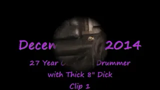 27 Year Old Latin Drummer Blowjob- CAM Clip 1