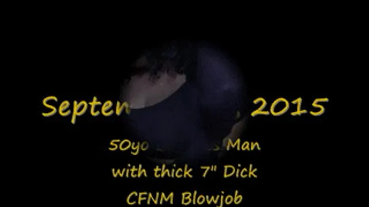 50yo Business Man from Denmark with thick 7" Dick CFNM Blowjob-Entire Clip