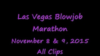 November 8 and 9 Excalibur Hotel Blowjob Marathon