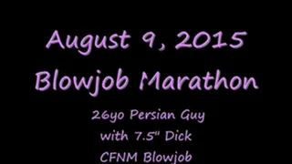 26yo Persian Guy with 7.5" Dick CFNM Blowjob