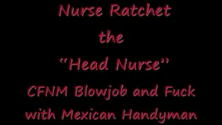 Nurse Costume CFNM Blowjob and Fuck-Web Cam Entire Clip