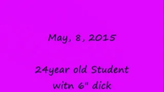 Long Blowjob with 24yo student witn 6" dick-Entire Clip