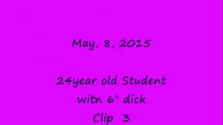 Long Blowjob with 24yo student witn 6" dick-Clip 3