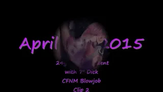 Persistence 24yo Latin Student with 7" Dick CFNM Blojob- Clip 2