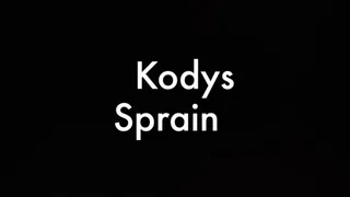 Kodys Sprain after workout