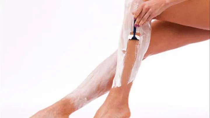 Shaving legs
