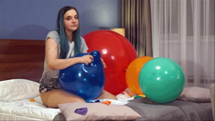 Big balloon poping and more