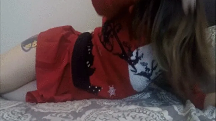 Eeveemas Red Bikini Top Tease