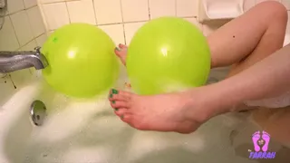 Green Toes Green Balloons