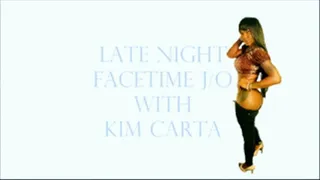 KIM CARTA... LATE NITE J/O