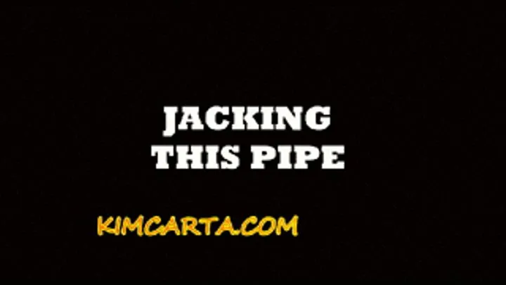 KIM CARTA JACKING THIS BIG PIPE