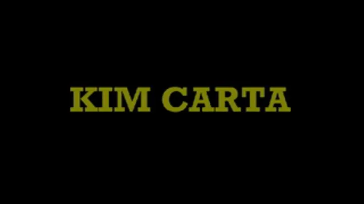 KIM CARTA...FIRST TIME CUM LOVER PART 1