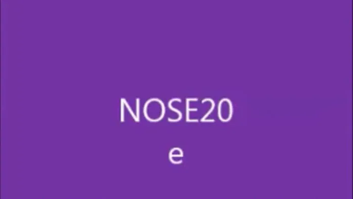 NOSE 20E