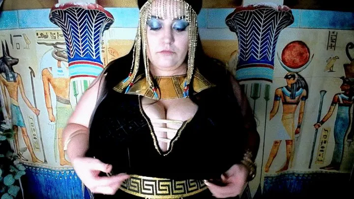 Worship Cleopatra's Growing Huge Tits