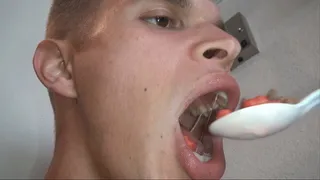 Eric Mouth Shrunken Roommate in Cereal- MKV