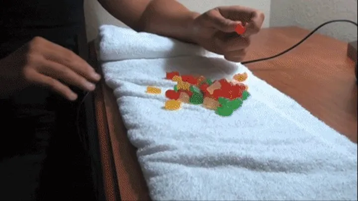 Logan Eats Helpless Gummy Bears - MKV