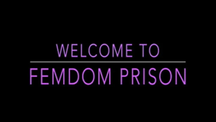 Welcome to Femdom prison POV