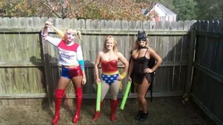 Harley Quinn vs. Wonder Woman vs. Bat Girl