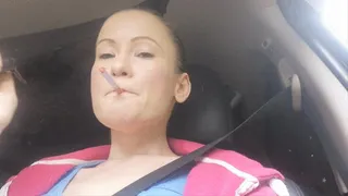Smoking in the car