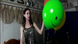 High Heel Helium Balloon Pop