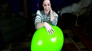 Helium Balloon Pin Pop