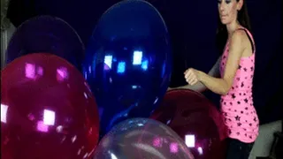 Cluster Crystal Balloons Incense Popping