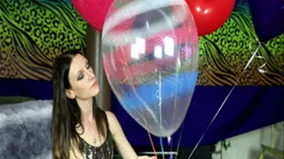 Cigarette Popping Stolen Helium Balloons