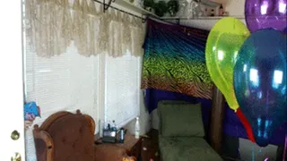 First Time Helium Balloons (Part I) Non-Popping