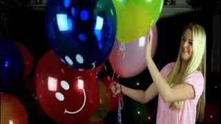 Leah's Mean Helium Balloons Nail Popping