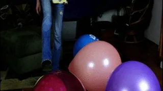 Black Boots Balloon Pop