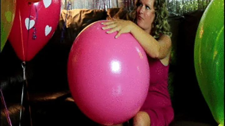 Zoe's Helium Balloon Pinching