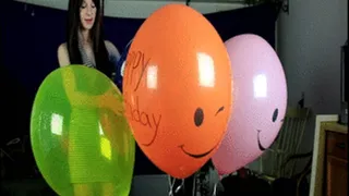 Happy Birthday Balloons