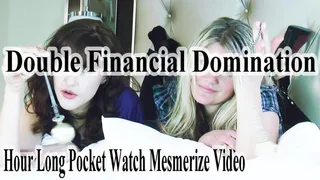 2 college girls mesmerize you to be their financial slave (pocket watch induction, financial domination)