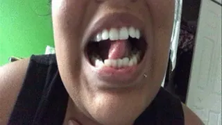 Morning breath teeth show off 7.26.17
