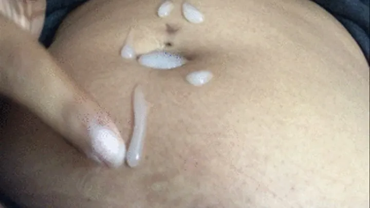 Fuck my cum filled belly button