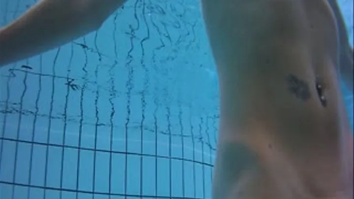 Nude in Public Pool Part 2/5