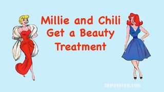 DF2293 Mellie and Chilli beauty treatment - 1