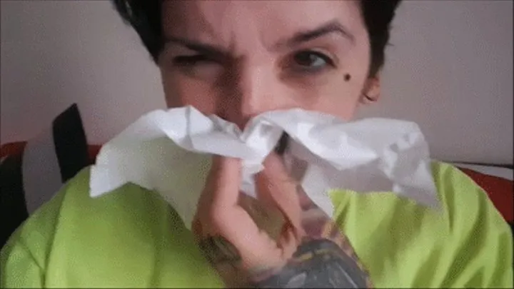 Sick Nose Blowing Vlog 2