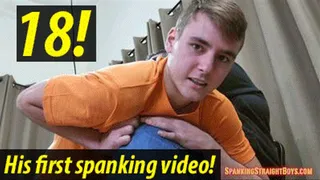 18! Parker's 1st Spanking