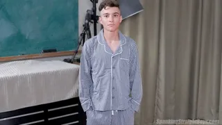 Russell Spanked in Pajamas