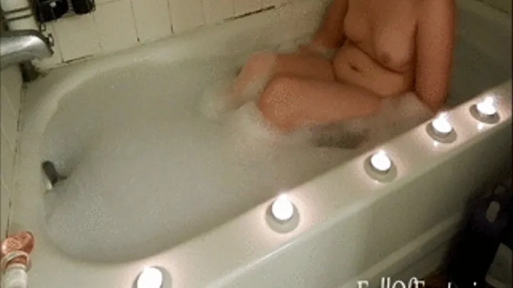 Shaving & Playing in a Bubble Bath