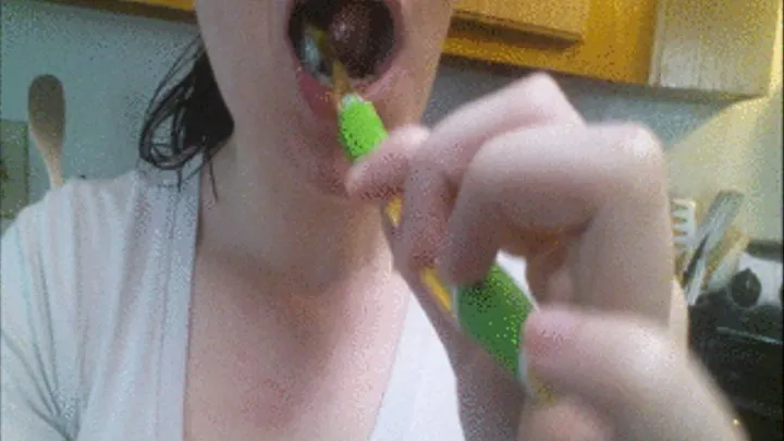 Messy Gagging Toothbrush Diary #2