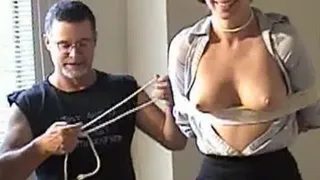 "Stacie Snow's Secretary Bondage Photo Shoot/BTS" (Part 9)