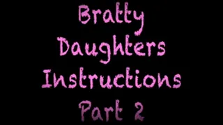 Bratty Step-Daughter Dominates Step-Daddy Part 2